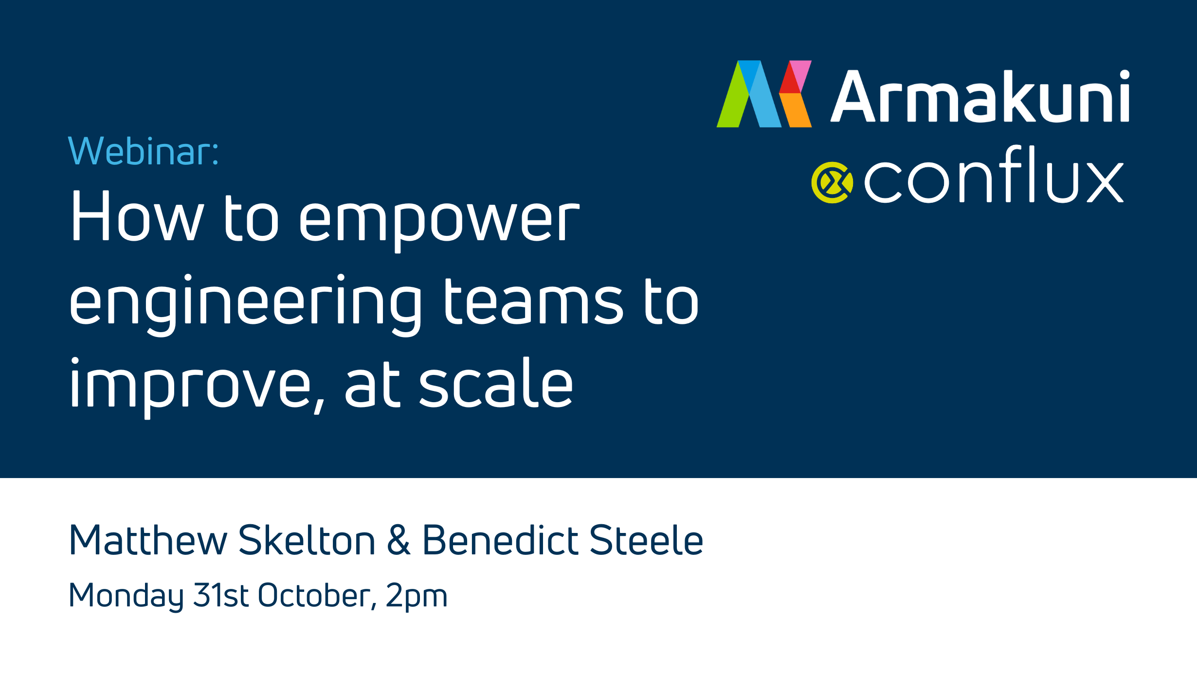 Webinar: How to empower engineering teams to improve, at scale
